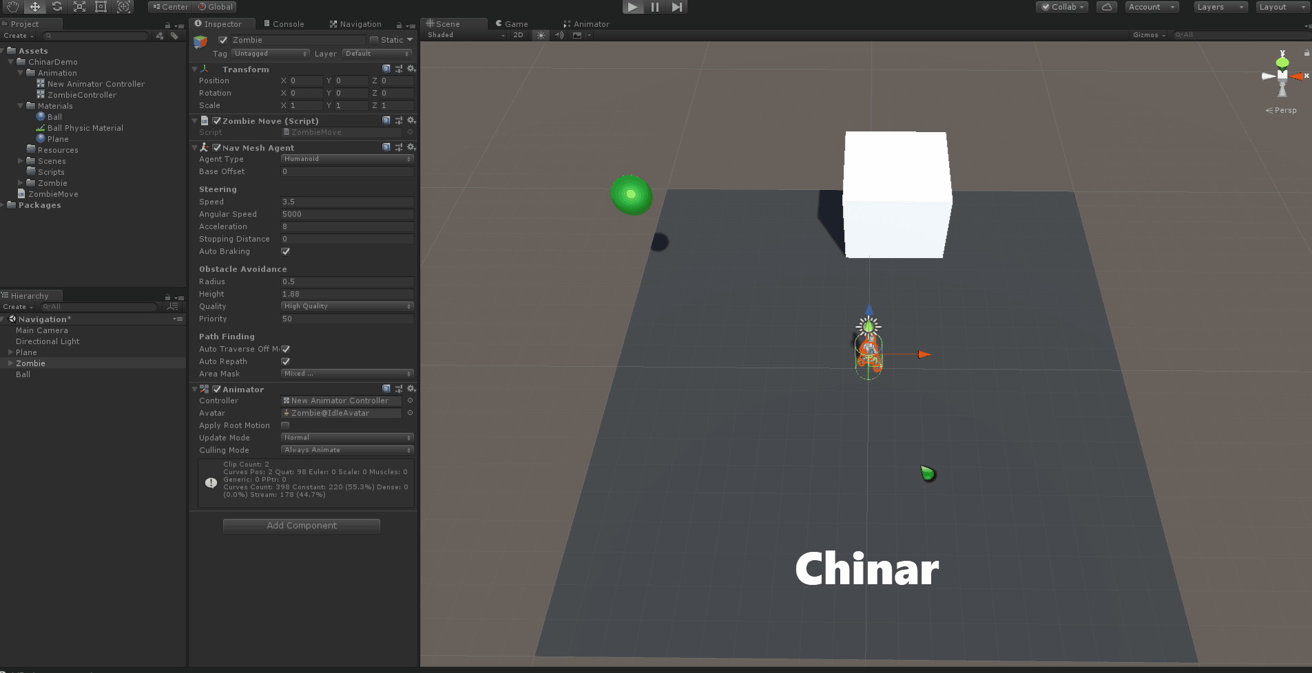 unity动画机制 animator与animator controller教程