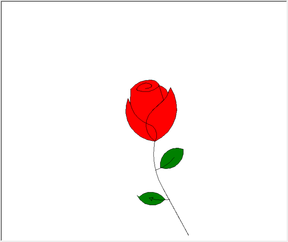 python画很多束玫瑰,python画爱心代码 用python画小王八裤(turtle库)
