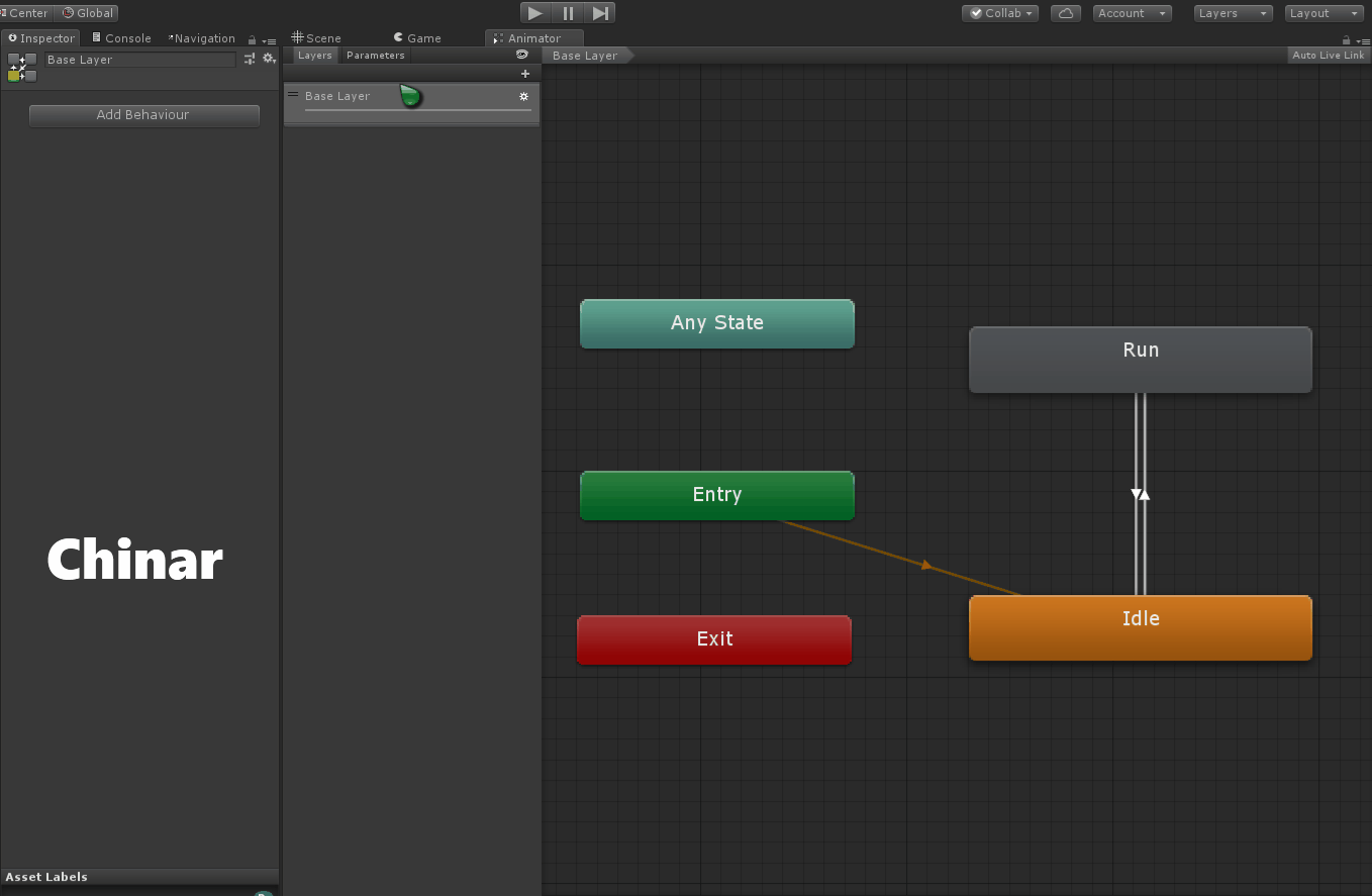 unity动画机制 animator与animator controller教程