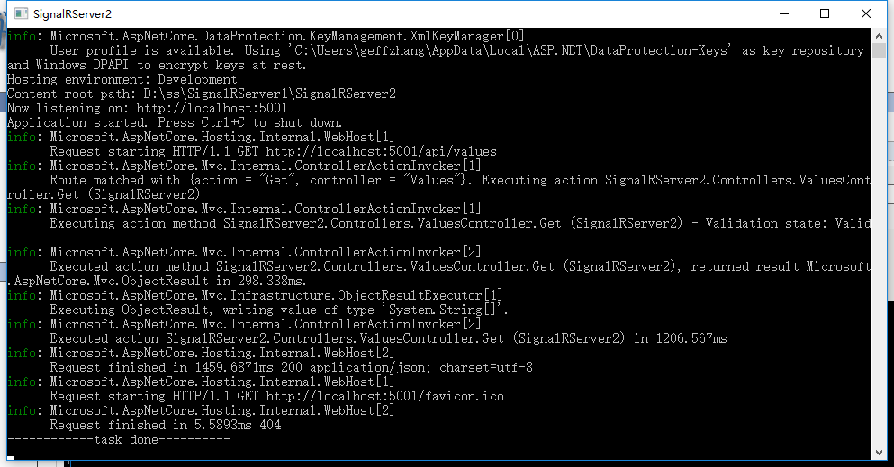 如何在Asp.Net Core中使用SignalR实现服务间的通信调用？  第1张