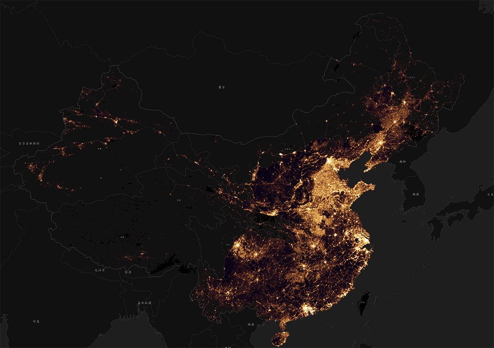 手把手教你做灯光地图