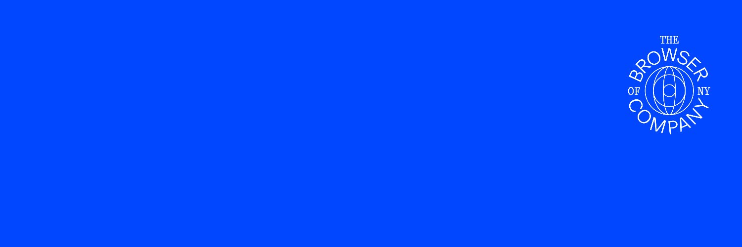 The Browser Company 官方品牌视觉(Dia)