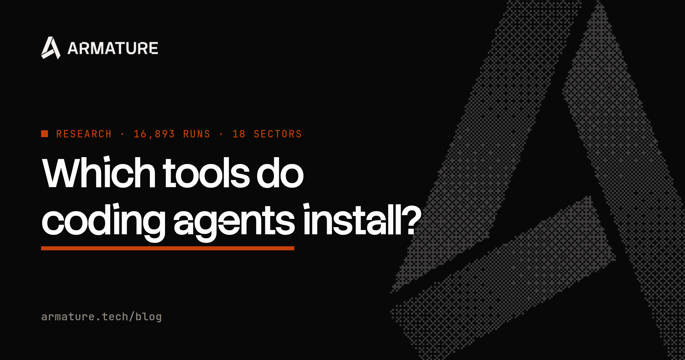 Coding agent tool choices