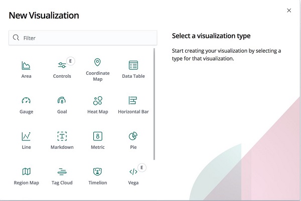 Screenshot preview of visualization option.