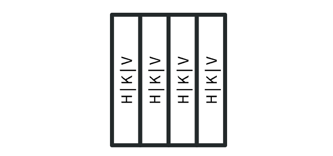 A segment with multiple records.