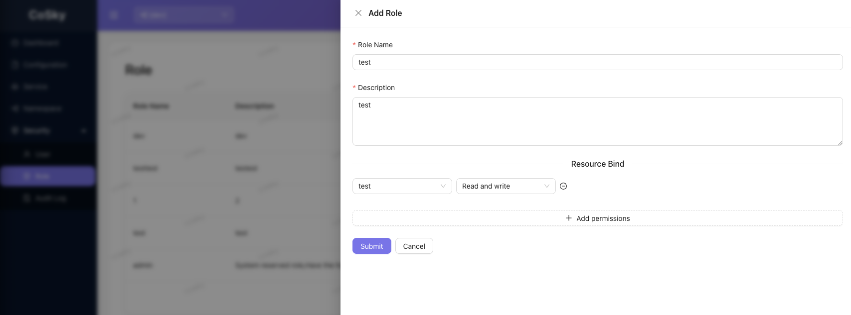CoSky-Dashboard-role-add