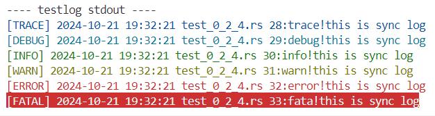 tklog 0.2.4 — Rust 高性能日志库，性能显著提高插图