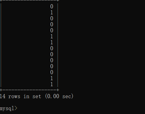 1.1 sql注入分类与详解 