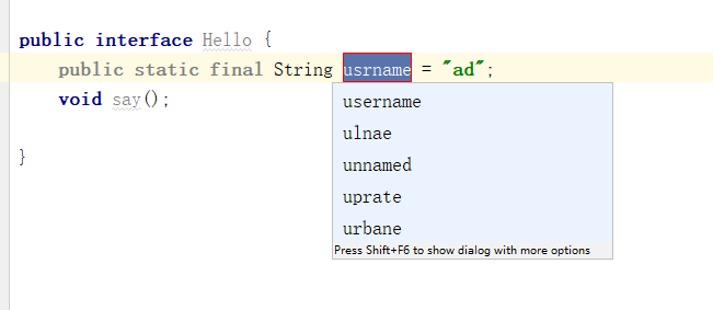 Intellij Idea快捷鍵 