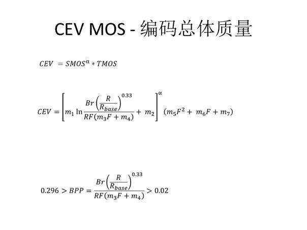 CEV模型与质量甜点算法设计 