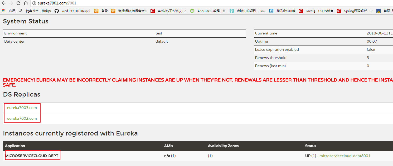 SpringCloud学习(3)——Eureka服务注册中心及服务发现 