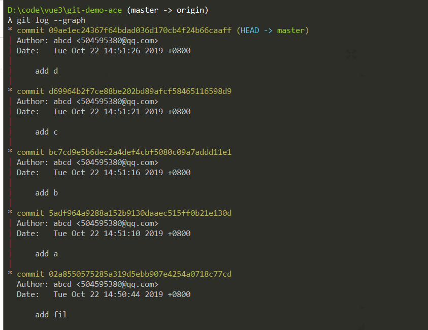 git rebase -i, modify commit information, merge multiple commits ...