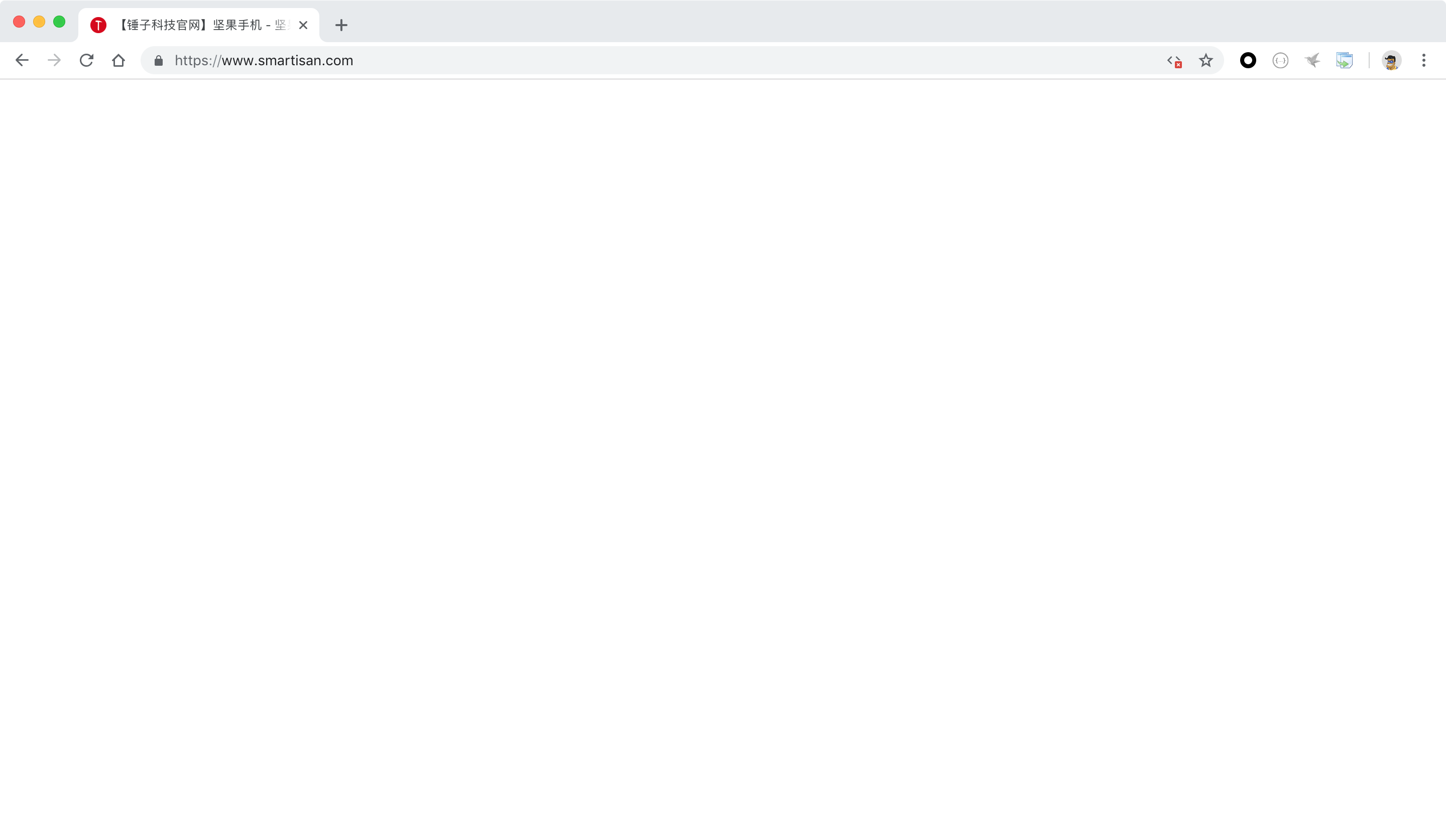 锤子官网容错性测试