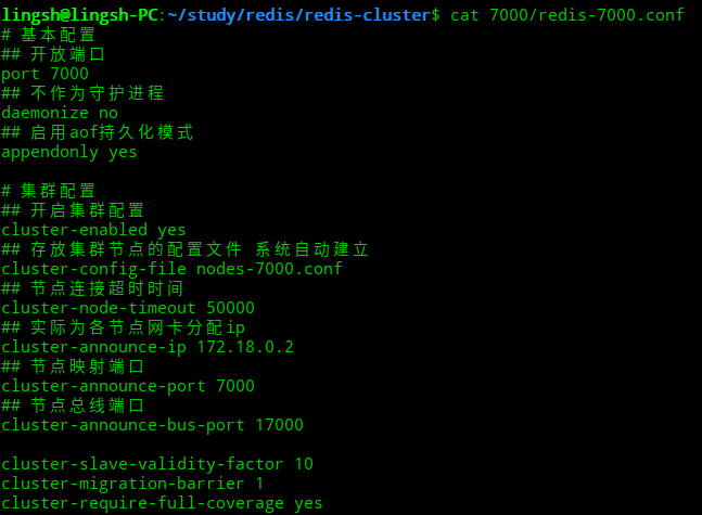节点7000的配置文件