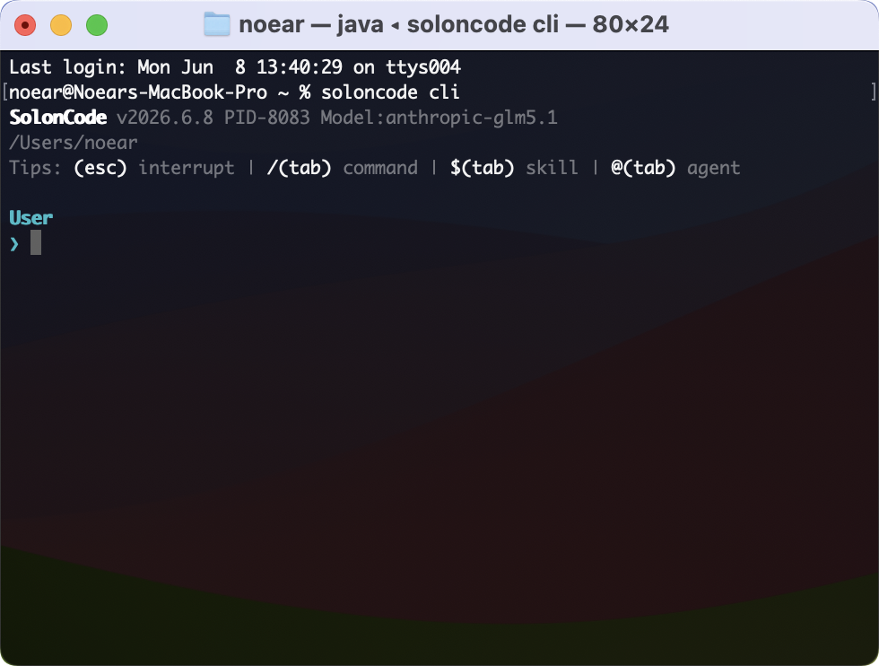 SolonCode v2026.6.8 发布：Web 设置面板全面就位，对话即配置，沙盒安全再升级 - OSCHINA - 中文开源技术交流社区
