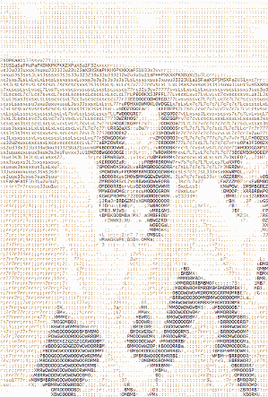 JavaScript生成字符画（ASCII Art） 
