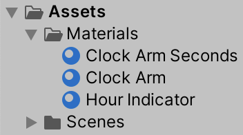 Unity基础教程系列(新)（一）——游戏对象和脚本（Creating+a+Clock） 