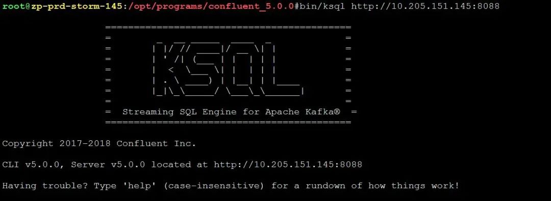 Kafka KSQL实战 