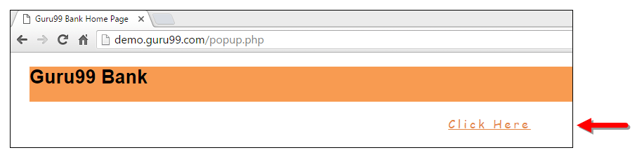 Alert & Popup Handling in Selenium WebDriver