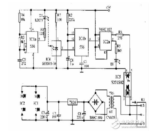 红外线开关原理图（六款红外线开关原理图介绍）
