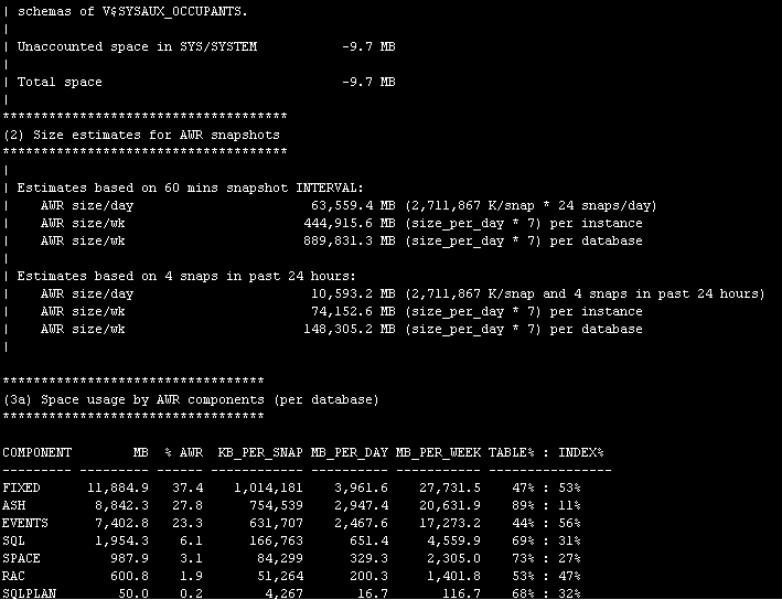 由oracle 11g Sysaux 和system 表空间回收引发的联想 Osc Yiec7bem的个人空间 Oschina