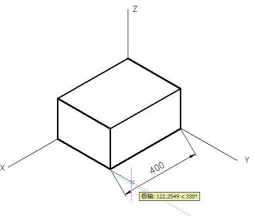 长方体斜二轴测图图片