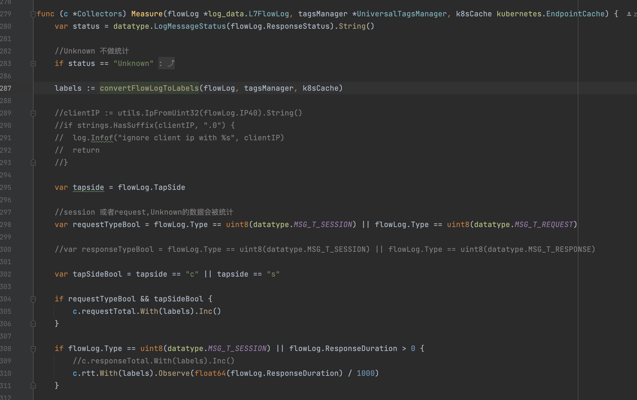 metrics-code