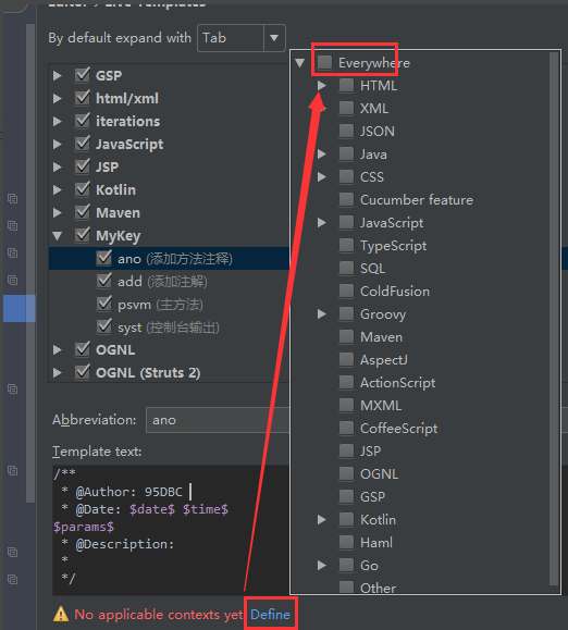 IntelliJ IDEA 方法注释教程 