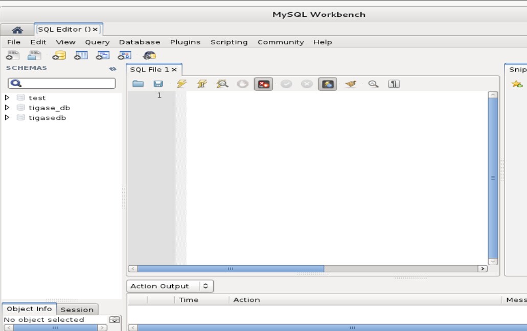 MySQL Workbench gnome