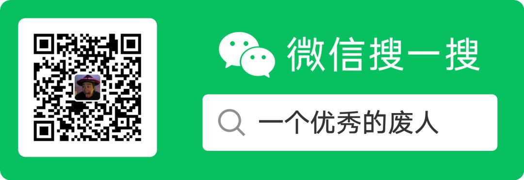 一个优秀的废人