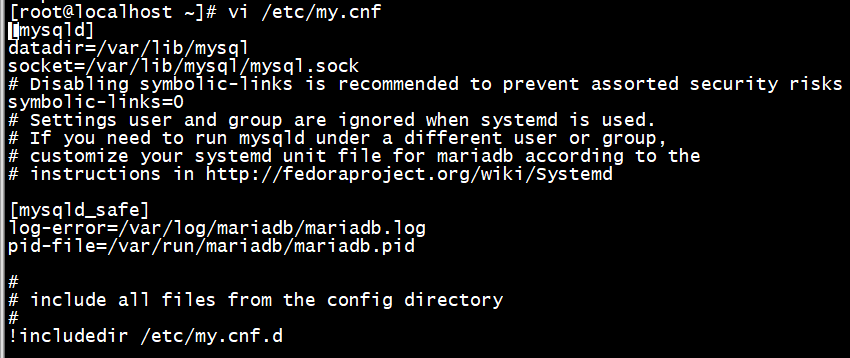 MariaDB基础命令 