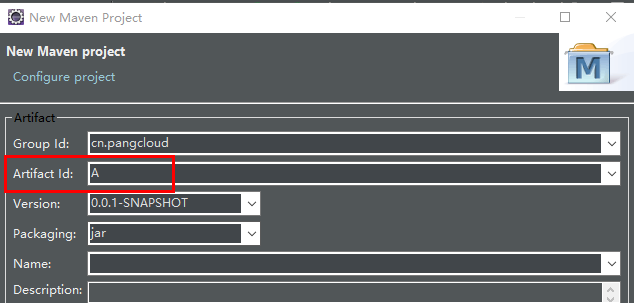 Trying to create project in a sub folder under the workspace path fails Invalid project description 