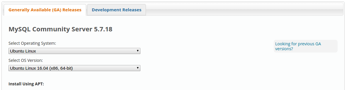 Ubuntu 16.04安装MySQL（5.7.18） 