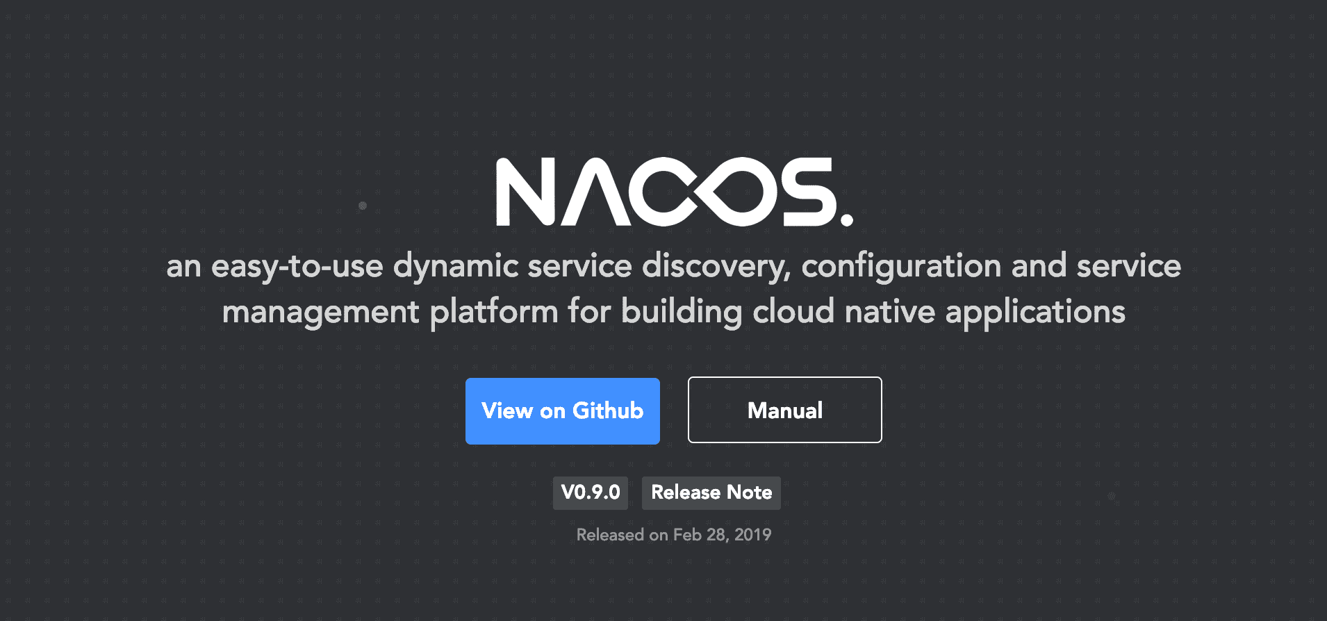 Nacos Committers 团队首亮相，发布 0.9.0 版本 