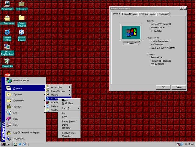 Windows 98 二十岁了，这些功能都是从它开始的（虽然 Windows 98 不如 Windows 95 那样具有革命性，但完成度更高，更加成熟。到最后还是：相见不如怀念。）第3张