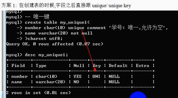 MySQL之字段数据类型和列属性 