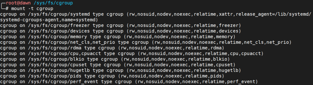 容器底层-Cgroups 的使用