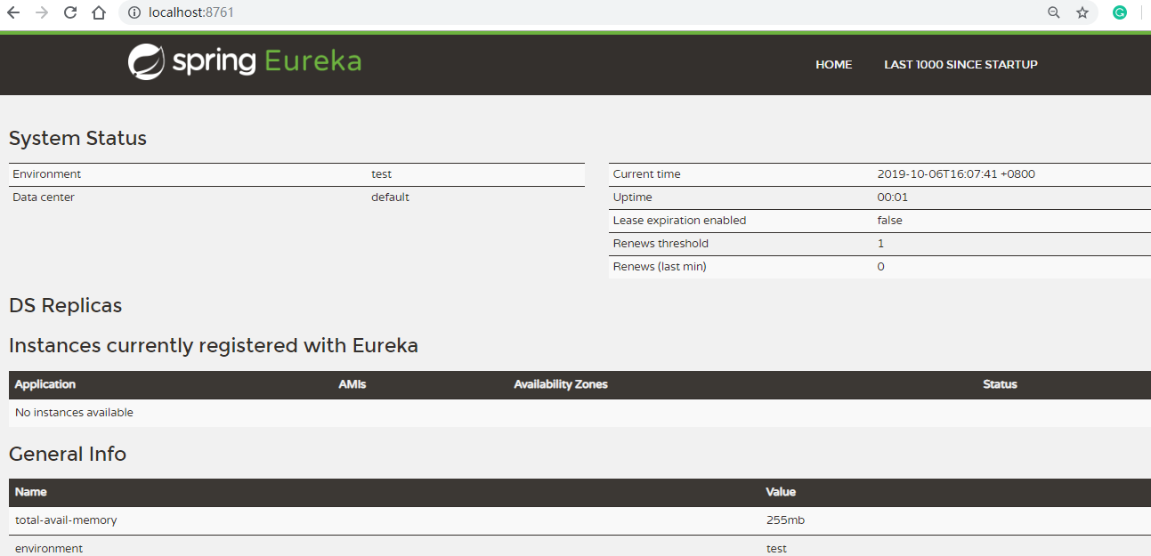Springboot2.x整合SpringCloud之Eureka服务注册中心 