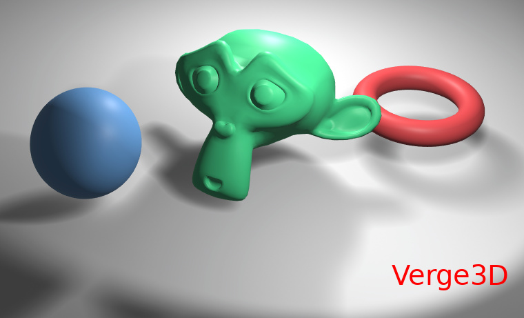 Verge3D 2.13 for Blender 发布，新的阴影