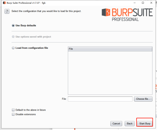 Burpsuite Professional安装及使用教程 