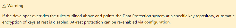 .NetCore分布式部署中的DataProtection密钥安全性 