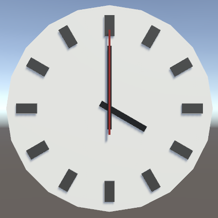 Unity基础教程系列(新)（一）——游戏对象和脚本（Creating+a+Clock） 