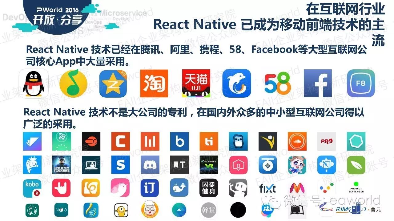 React Native 移动技术在企业架构的应用 