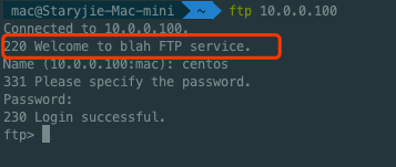FTP服务搭建配置笔记 
