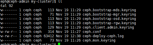 Ceph分布式存储部署过程 