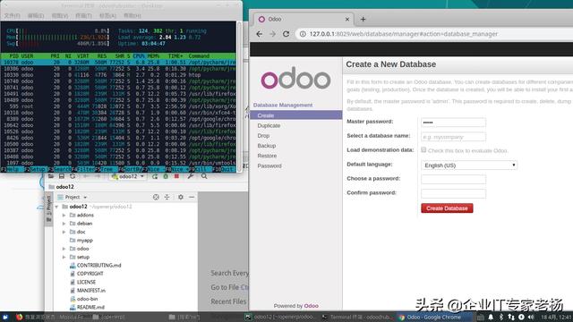 全球第一免费开源ERP Odoo Ubuntu最佳开发环境独家首发分享