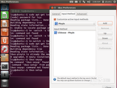 如何在ubuntu中安装中文输入法
