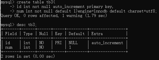 MySQL学习(3) 