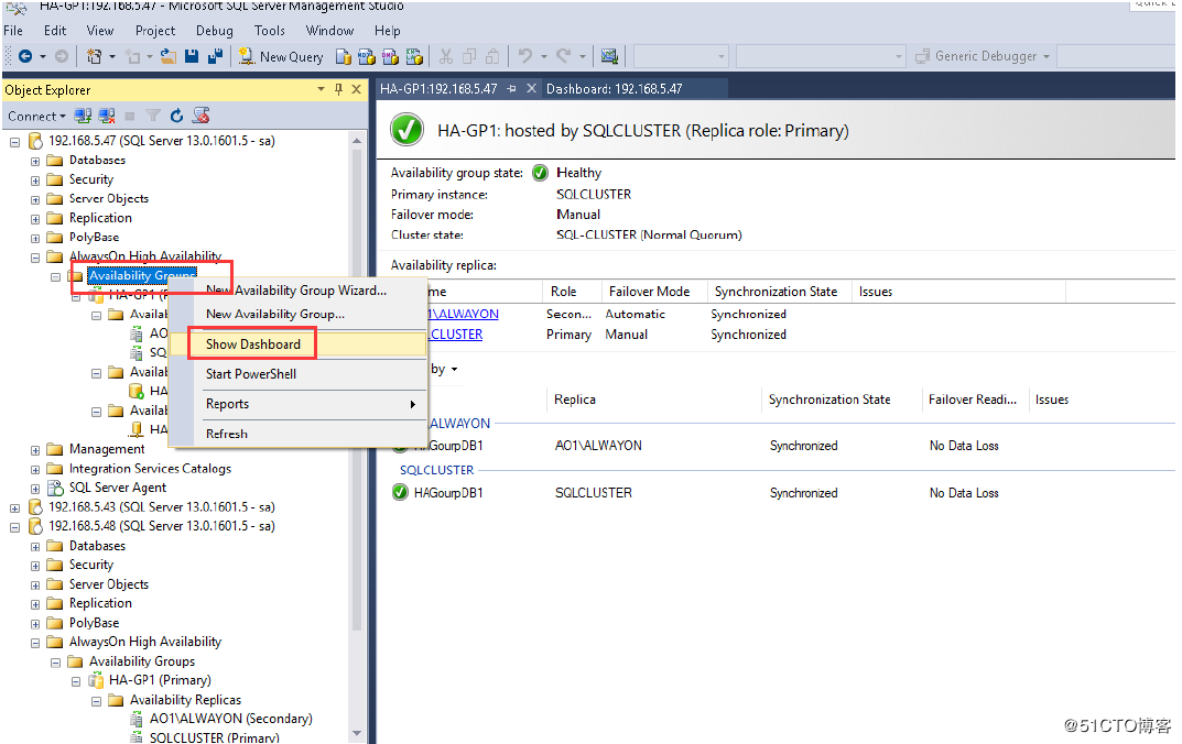 Failover + ALwaysOn