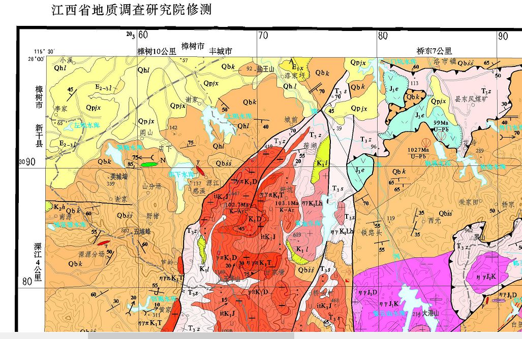 画地质图的软件图片